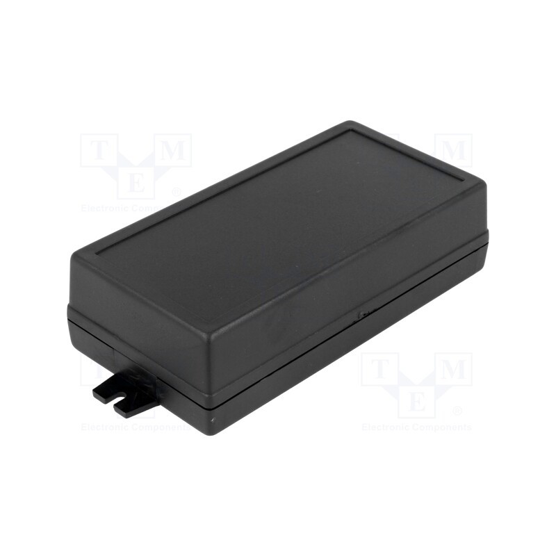 1 pcs x KRADEX - Z52U ABS - Enclosure: multipurpose, X: 74mm, Y: 146mm, Z: 40mm, ABS, black