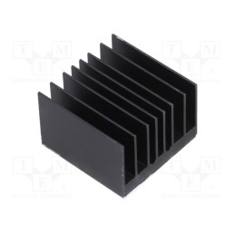 1 pcs x Advanced Thermal Solutions - ATS-54300R-C1-R0 - Heatsink: extruded, grilled, BGA, black, L: 30mm, W: 30mm, H: 19.5mm