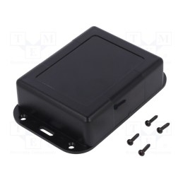 1 pcs x MASZCZYK - KM-79A BK - Enclosure: multipurpose, X: 81mm, Y: 101mm, Z: 31mm, ABS, black