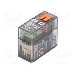 1 pcs x LOVATO ELECTRIC - HR501CA024 - Relay: electromagnetic, SPDT, Ucoil: 24VAC, 16A, 16A/250VAC, socket