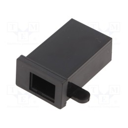 1 pcs x MASZCZYK - KM-58PO/BK - Enclosure: specialist, X: 34.6mm, Y: 54.2mm, Z: 20.5mm, ABS, black