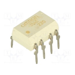 1 pcs x OMRON OCB - G3VM-354C - Relay: solid state, DPST-NC, Icntrl: 25mA, 150mA, max.350VAC, THT