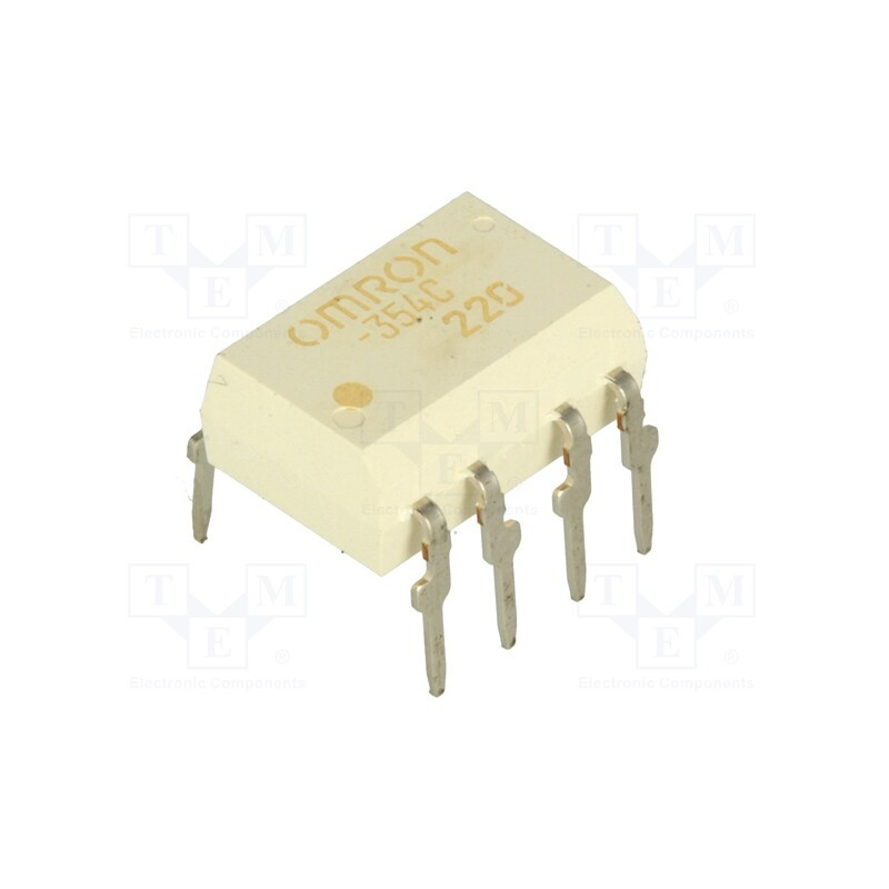 1 pcs x OMRON OCB - G3VM-354C - Relay: solid state, DPST-NC, Icntrl: 25mA, 150mA, max.350VAC, THT