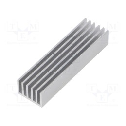 1 pcs x FISCHER ELEKTRONIK - SK 653 75 AL - Heatsink: extruded, grilled, aluminium, L: 75mm, W: 21mm, H: 14mm