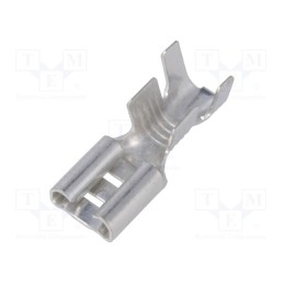 10 pcs x VOGT - 3835A.67 - Terminal: flat, 6.3mm, 0.8mm, female, 4÷6mm2, crimped, for cable