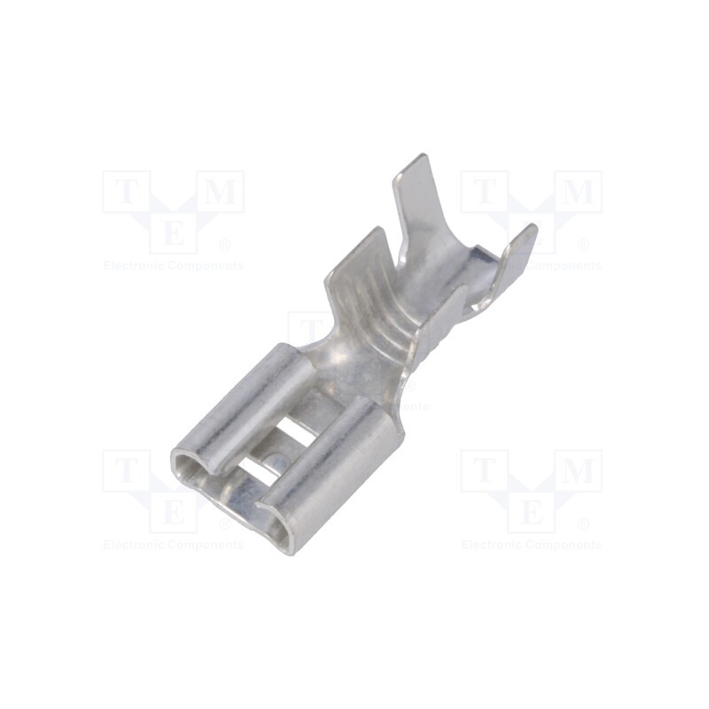 10 pcs x VOGT - 3835A.67 - Terminal: flat, 6.3mm, 0.8mm, female, 4÷6mm2, crimped, for cable