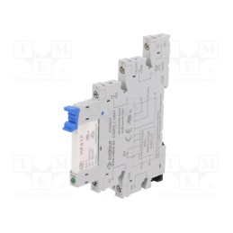 1 pcs x CABUR - X766847 - Relay: interface, SPDT, Ucoil: 230VAC, for DIN rail mounting
