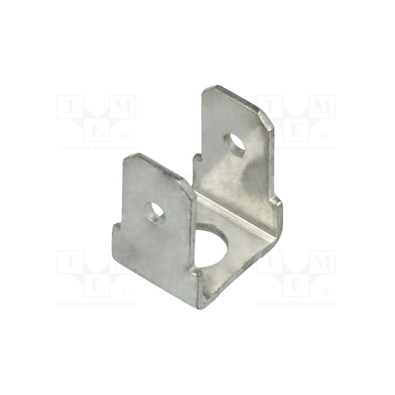 10 pcs x BM GROUP - BM 02014 - Terminal: flat, 6.3mm, 0.8mm, 2 x male, M4, non-insulated,double