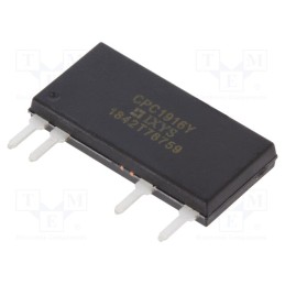 1 pcs x IXYS - CPC1916Y - Relay: solid state, SPST-NO, Icntrl max: 50mA, 2500mA, max.100VAC