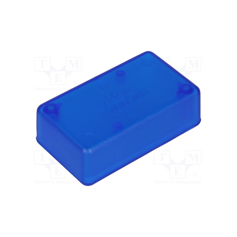 1 pcs x HAMMOND - 1551HTBU - Enclosure: multipurpose, X: 35mm, Y: 60mm, Z: 20mm, 1551, ABS, blue