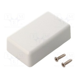 1 pcs x HAMMOND - 1551HGY - Enclosure: multipurpose, X: 35mm, Y: 60mm, Z: 20mm, 1551, ABS, grey