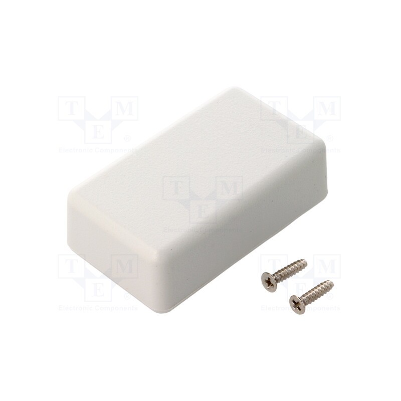 1 pcs x HAMMOND - 1551HGY - Enclosure: multipurpose, X: 35mm, Y: 60mm, Z: 20mm, 1551, ABS, grey