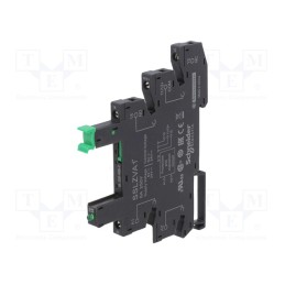 1 pcs x SCHNEIDER ELECTRIC - SSLZVA1 - Relays accessories: socket, Variant: 1-phase, -40÷70°C