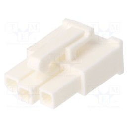 10 pcs x Amphenol Communications Solutions - 10136644-0311LF - Plug, wire-wire/PCB, female, Minitek® Pwr 4.2, 4.2mm, PIN: 3, FCI