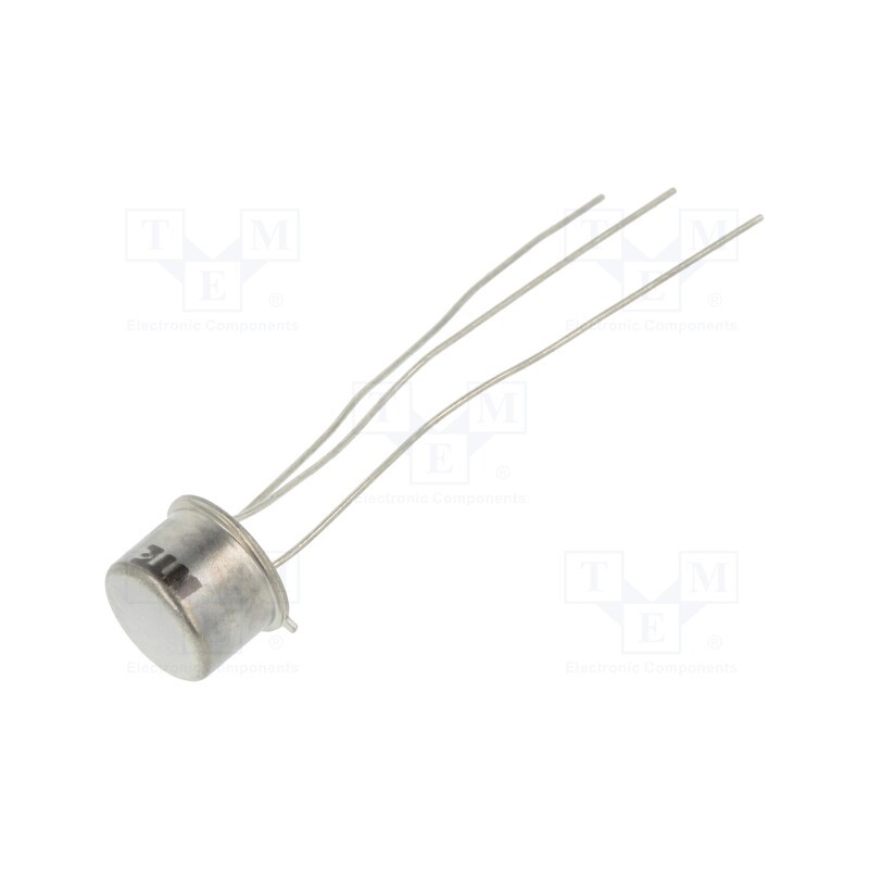 1 pcs x NTE Electronics - NTE101 - Transistor: NPN, bipolar, germanium, 25V, 300mA, 150mW, TO5