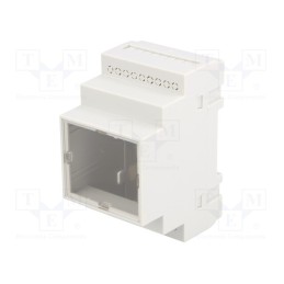 1 pcs x KRADEX - Z107JFP PS - Enclosure: for DIN rail mounting, Y: 90mm, X: 52mm, Z: 65mm, grey