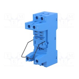 1 pcs x FINDER - 96.02SMA - Socket, PIN: 8, 12A, 250VAC, 56.32, for DIN rail mounting, -40÷70°C