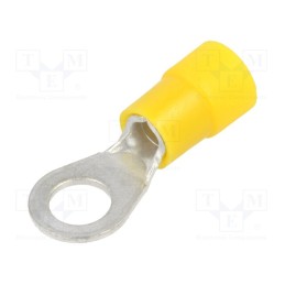 10 pcs x ERKO - KOE_6-6/100 - Tip: ring, M6, Ø: 6.5mm, 4÷6mm2, crimped, for cable, insulated