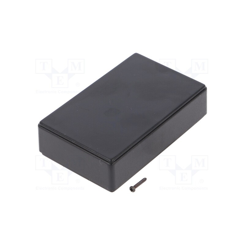 1 pcs x MASZCZYK - KM-26N BK - Enclosure: multipurpose, X: 57mm, Y: 90mm, Z: 24mm, ABS, black