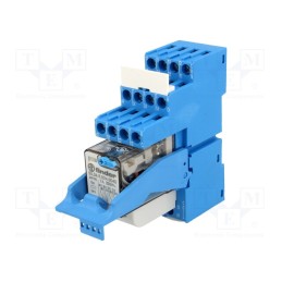 1 pcs x FINDER - 58.34.9.024.0050SPA - Relay: interface, 4PDT, Ucoil: 24VDC, 7A, 7A/250VAC, 7A/30VDC