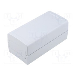 1 pcs x KRADEX - Z99J - Enclosure: with panel, X: 60mm, Y: 120mm, Z: 51mm, ABS, grey, IP53