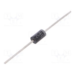 1 pcs x DC COMPONENTS - 1N5402 - Diode: rectifying, THT, 200V, 3A, , Ifsm: 200A, DO27