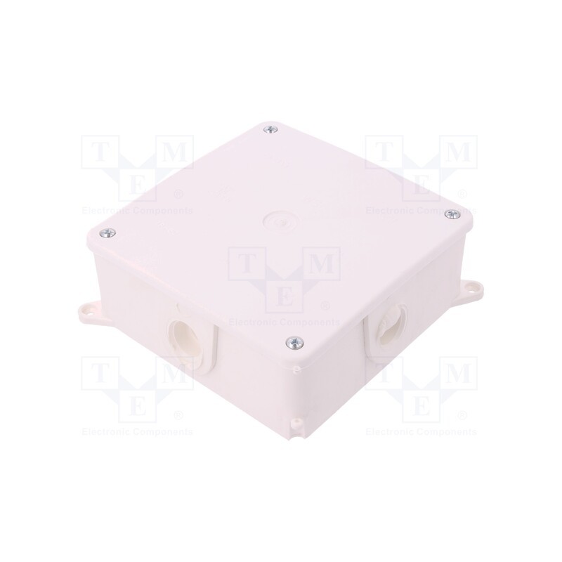 1 pcs x ELEKTRO-PLAST NASIELSK - 0217-00 -AS - Enclosure: junction box, X: 134mm, Y: 134mm, Z: 50mm, wall mount