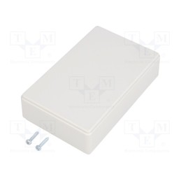 1 pcs x MASZCZYK - KM-26NC GY - Enclosure: multipurpose, X: 57mm, Y: 90mm, Z: 23mm, with fixing lugs