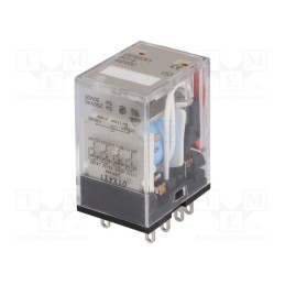1 pcs x OMRON - MY4 48VDC (S) - Relay: electromagnetic, 4PDT, Ucoil: 48VDC, Icontacts max: 5A, 0.9W