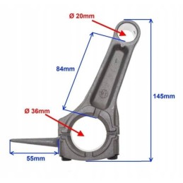 Connecting rod go kart engine honda gx390 motogeneric