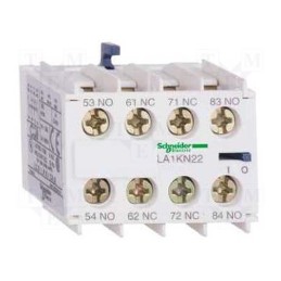1 pcs x SCHNEIDER ELECTRIC - LA1KN22 - Auxiliary contacts, Series: TeSys K, Leads: screw terminals