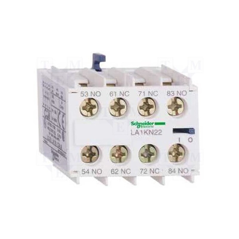 1 pcs x SCHNEIDER ELECTRIC - LA1KN22 - Auxiliary contacts, Series: TeSys K, Leads: screw terminals