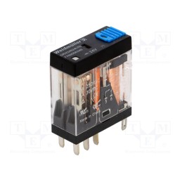 1 pcs x WEIDMu00dcLLER - 7760056340 - Relay: electromagnetic, DPDT, Ucoil: 24VDC, Icontacts max: 5A, IP20