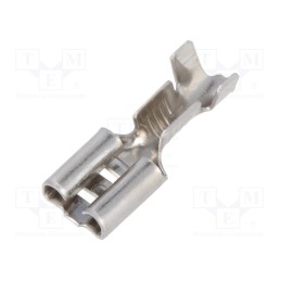 10 pcs x TE Connectivity - 4-160256-2 - Terminal: flat, 6.3mm, 0.8mm, female, 1÷2.5mm2, crimped, straight