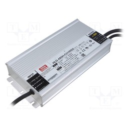 1 pcs x MEAN WELL - HLG-480H-C2100D2 - Power supply: switched-mode, LED, 481W, 114÷229VDC, 2.1A, IP67