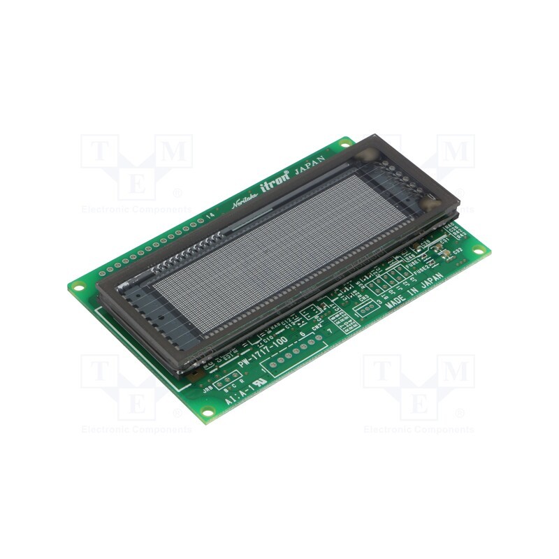 1 pcs x NORITAKE Itron - GU140X32F-7000B - Display: VFD, graphical, 140x32, 350÷700cd/m2, Temp: -40÷85°C