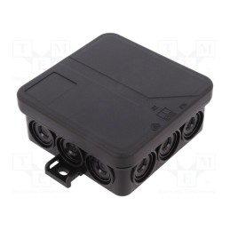 1 pcs x SPELSBERG - 33221201 - Enclosure: junction box, X: 85mm, Y: 85mm, Z: 37mm, polypropylene PP