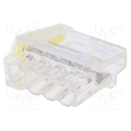 10 pcs x PAWBOL - E.4182 - Quick splice, spring clamp, 1.5÷2.5mm2, 450V, 24A, for cable, 11mm