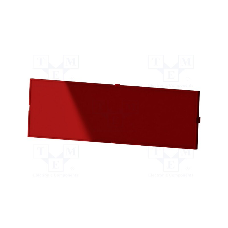 1 pcs x ITALTRONIC - P05080821P - Front panel, with quick-release chuck, semi-transparent red