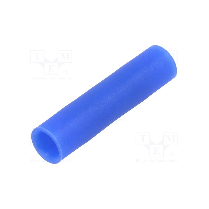 10 pcs x ERKO - KLE_2,5/100 - Tip: butt splice, insulated, copper, 1.5÷2.5mm2, tinned, crimped