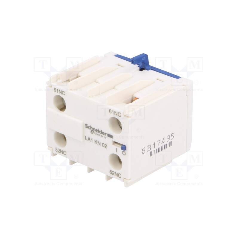 1 pcs x SCHNEIDER ELECTRIC - LA1KN02 - Auxiliary contacts, Series: TeSys K, Leads: screw terminals