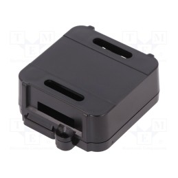1 pcs x ITALTRONIC - 12.0000007 - Enclosure: junction box, X: 44.5mm, Y: 57mm, Z: 19mm, black