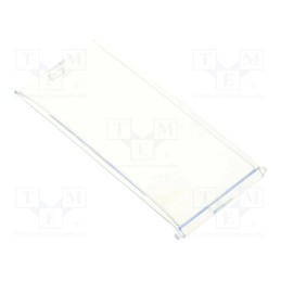 1 pcs x ITALTRONIC - P10050721P - Front panel, transparent