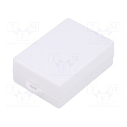 1 pcs x MASZCZYK - KM-96 WH - Enclosure: multipurpose, X: 50mm, Y: 69mm, Z: 25mm, with fixing lugs