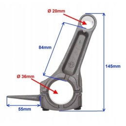 Connecting rod go kart engine honda gx390 motogeneric