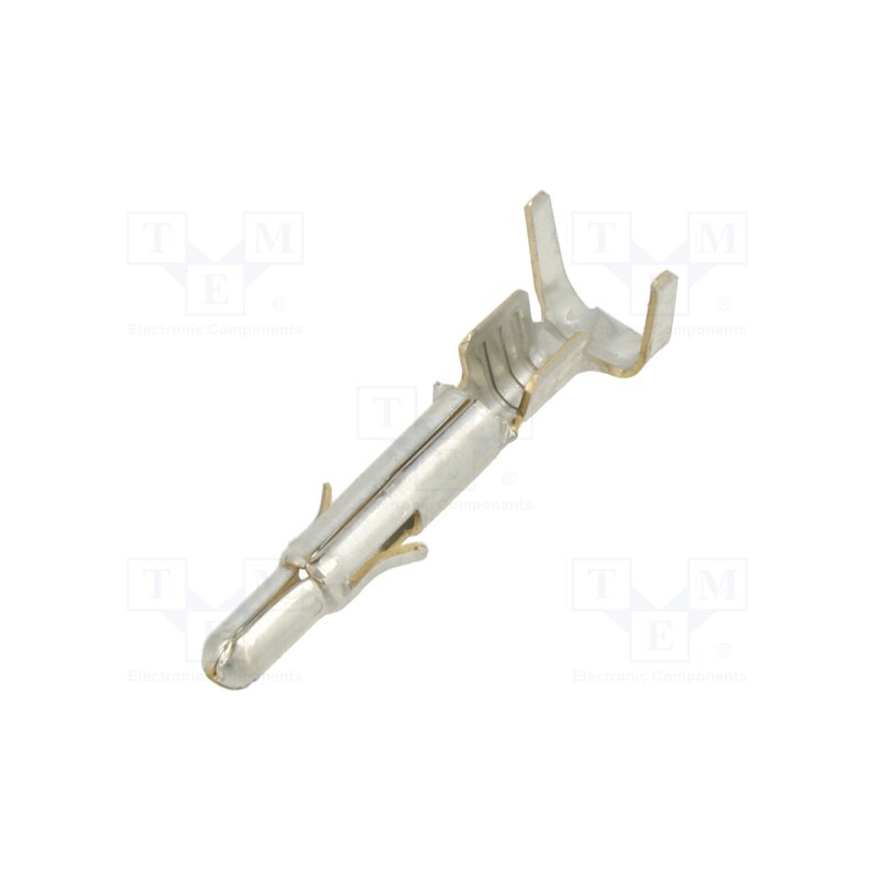 10 pcs x TE Connectivity - 350552-1 - Contact, male, brass, tinned, 0.5÷2mm2, 20AWG÷14AWG, bulk, crimped