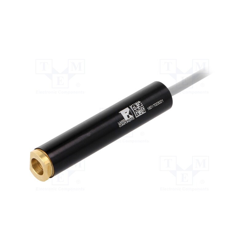 1 pcs x Laser Components - FP-D-635-1-C-F-24V - Module: laser, 1mW, red, dot, 635nm, 4.5÷30VDC, 30÷150mA, Dot Laser