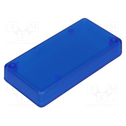 1 pcs x HAMMOND - 1551LTBU - Enclosure: multipurpose, X: 40mm, Y: 80mm, Z: 15mm, 1551, ABS, blue