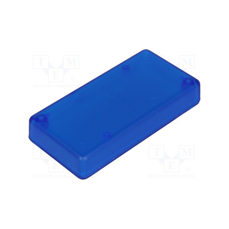 1 pcs x HAMMOND - 1551LTBU - Enclosure: multipurpose, X: 40mm, Y: 80mm, Z: 15mm, 1551, ABS, blue