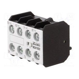 1 pcs x LOVATO ELECTRIC - 11BGX1022 - Auxiliary contacts, Series: BG, Leads: screw terminals, front